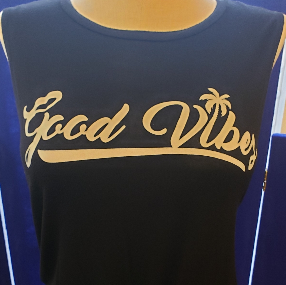 Dirtee Laundry XL "Good Vibes" tank top
